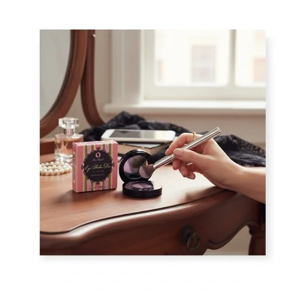 Deadstock: new Too Faced 𖦹 OG Original Eye Shadow Duo 𖦹 Poodle Puff 𖦹 in box - Picture 2 of 16